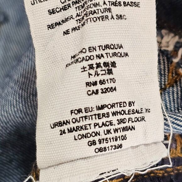 EUC WE THE FREE FREE PEOPLE HI RISE MOM JEAN SIZE 28 - Picture 11 of 15